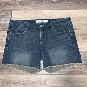 Charlotte Russe Dark wash Jean Shorts